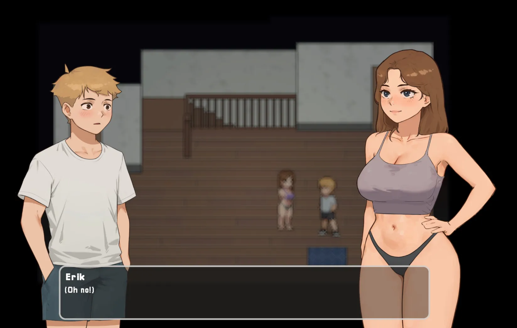 Willow Town gameplay screenshot 1 (Ren'Py adult game) by Riven Games – free download