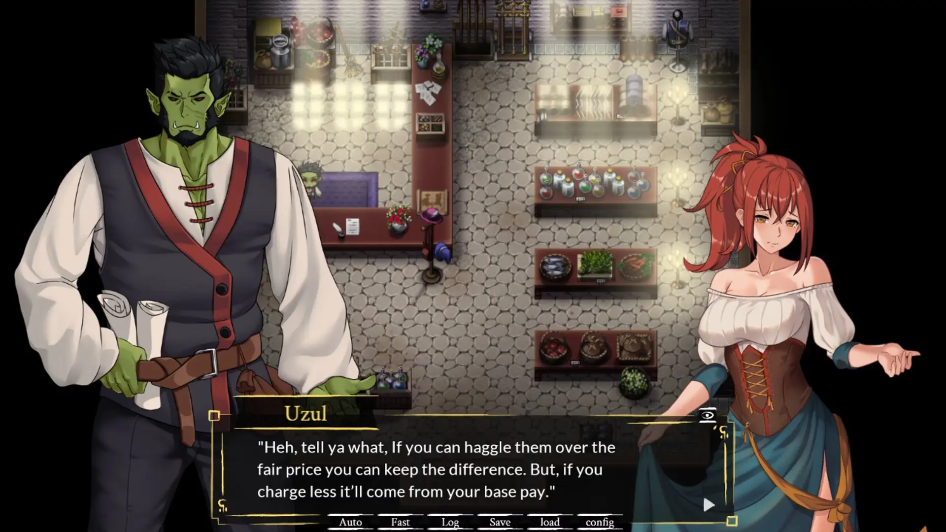 Accursed: Emma’s Path gameplay screenshot 9 (Ren'Py adult game) by MegaloDEV – free download