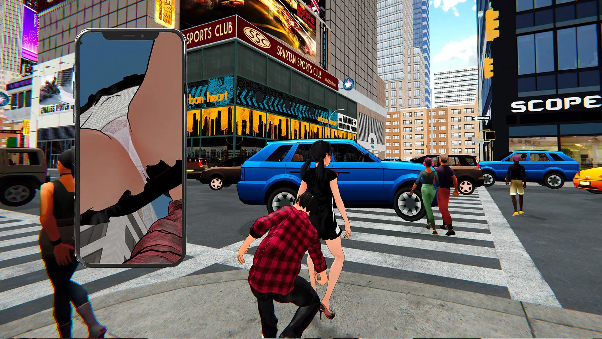 Sneak-A-Snap gameplay screenshot 6 (Ren'Py adult game) by Lewdonymous – free download