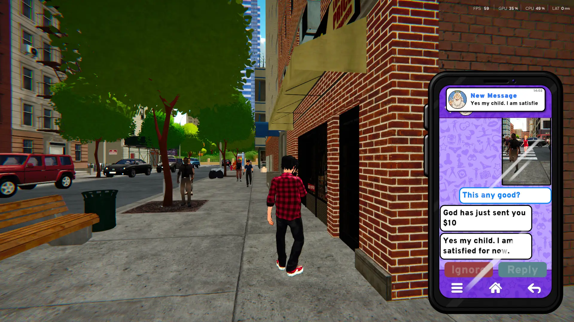 Sneak-A-Snap gameplay screenshot 12 (Ren'Py adult game) by Lewdonymous – free download