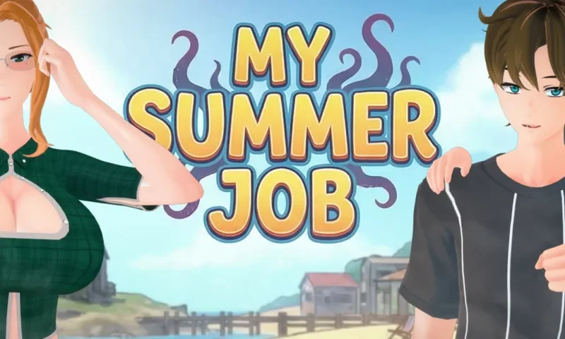 My Summer Job cover 0.5c – Ren'Py adult game by Rose Games free download
