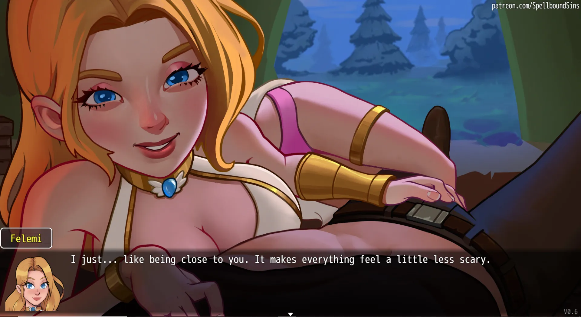 Spellbound Sins gameplay screenshot 10 (Ren'Py adult game) by Spellbound Sins – free download