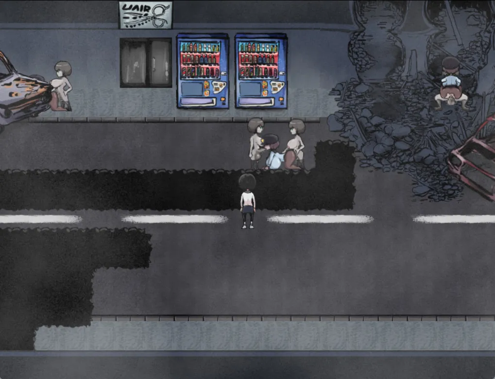 Pure Night: Futanari Infection gameplay screenshot 8 (Ren'Py adult game) by pu-re ga-me – free download
