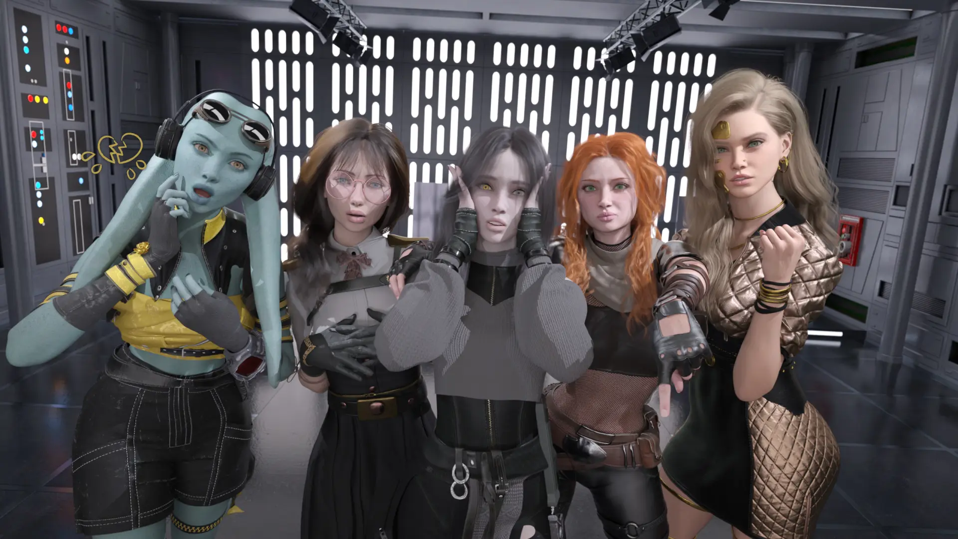 Star Wars: XtormTroopers gameplay screenshot 8 (Ren'Py adult game) by Michelangelo da Mouso – free download