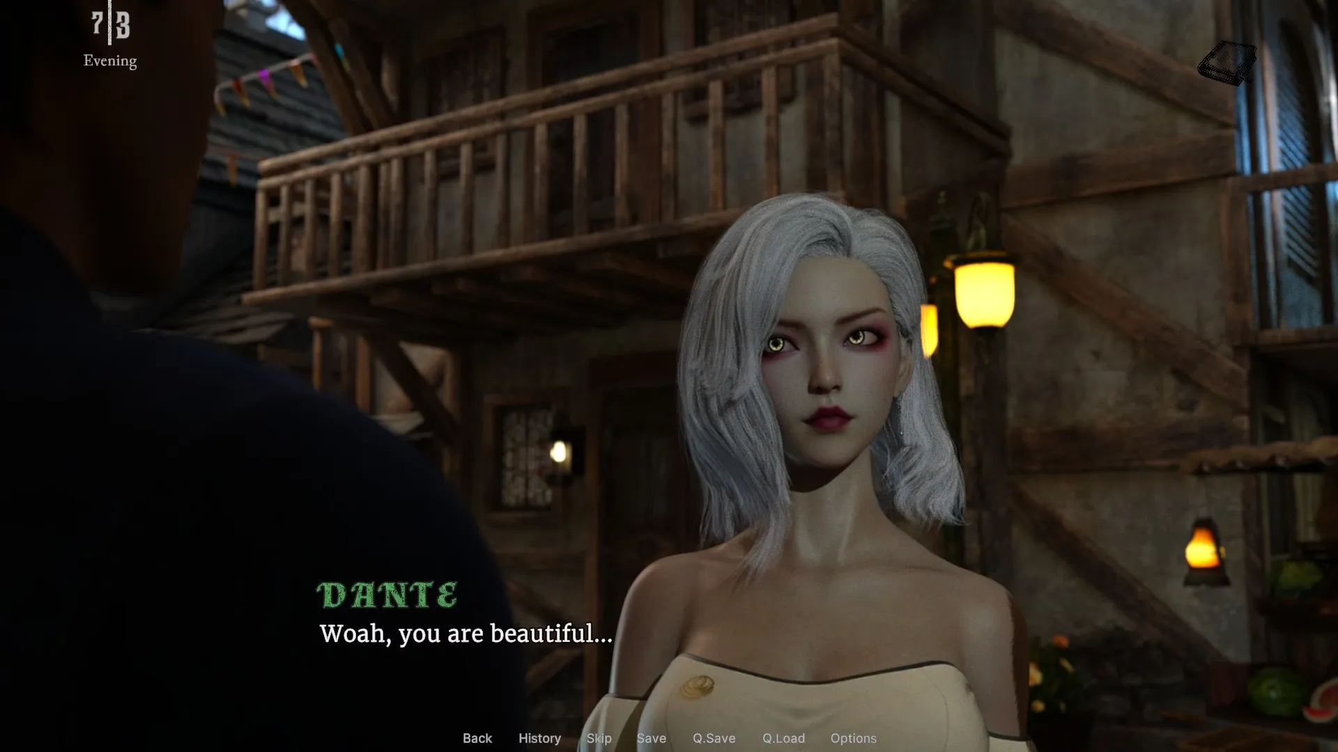 Arcan: Echoes of Liberty gameplay screenshot 4 (Ren'Py adult game) by ArcaneSoft – free download