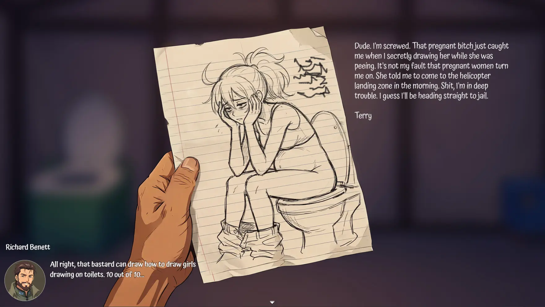 Abyss Awakening gameplay screenshot 6 (Ren'Py adult game) by Mata Games – free download