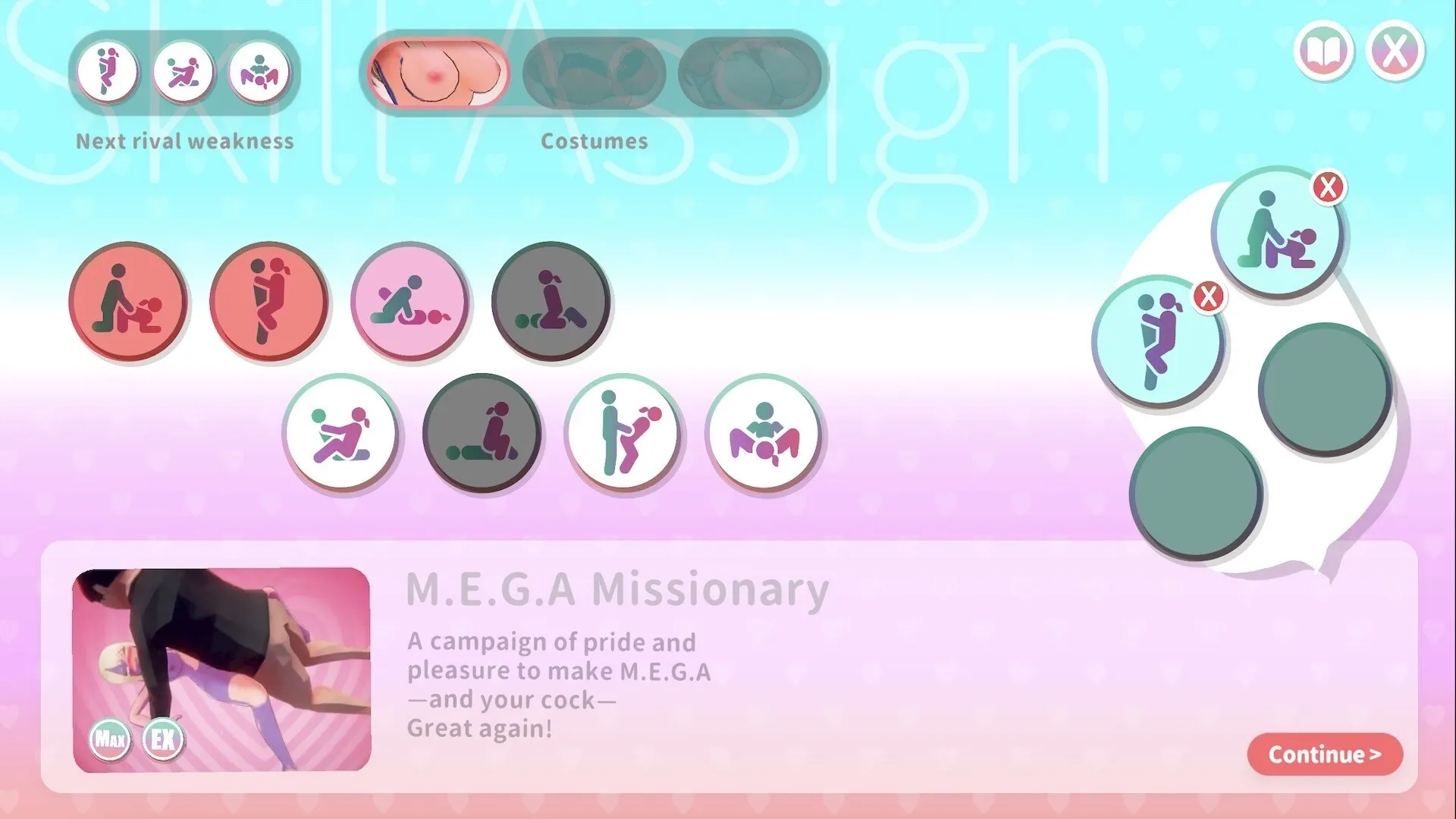 U.F.F.C – Ultimate Fuckin’ Fuckable Championship gameplay screenshot 8 (Ren'Py adult game) by WetWetGames – free download