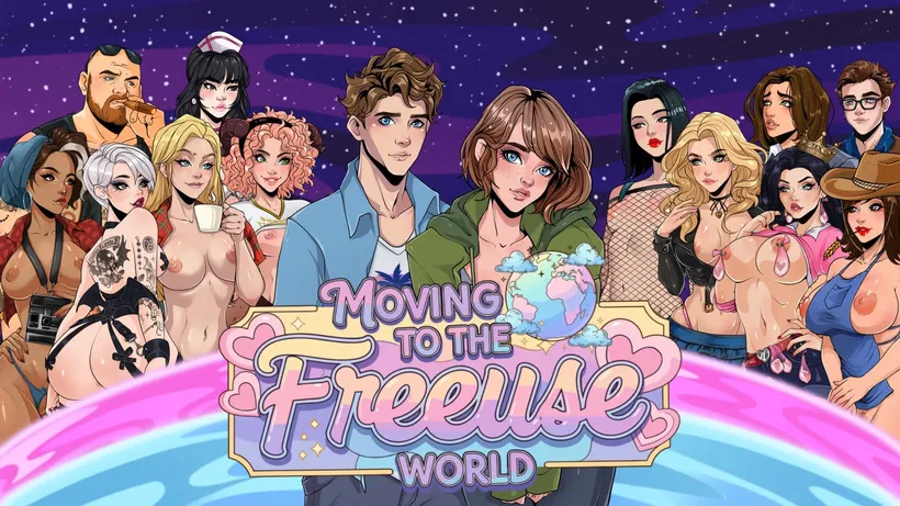 Moving to the Freeuse World! cover 0.2.0 – Ren'Py adult game by Dark Romance Interactive free download