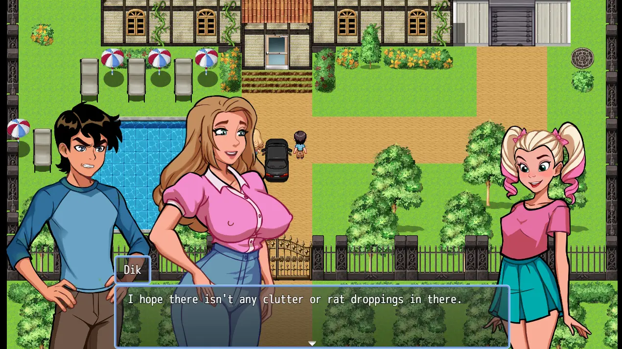 The Haunter House gameplay screenshot 8 (Ren'Py adult game) by Atomic Samovar – free download