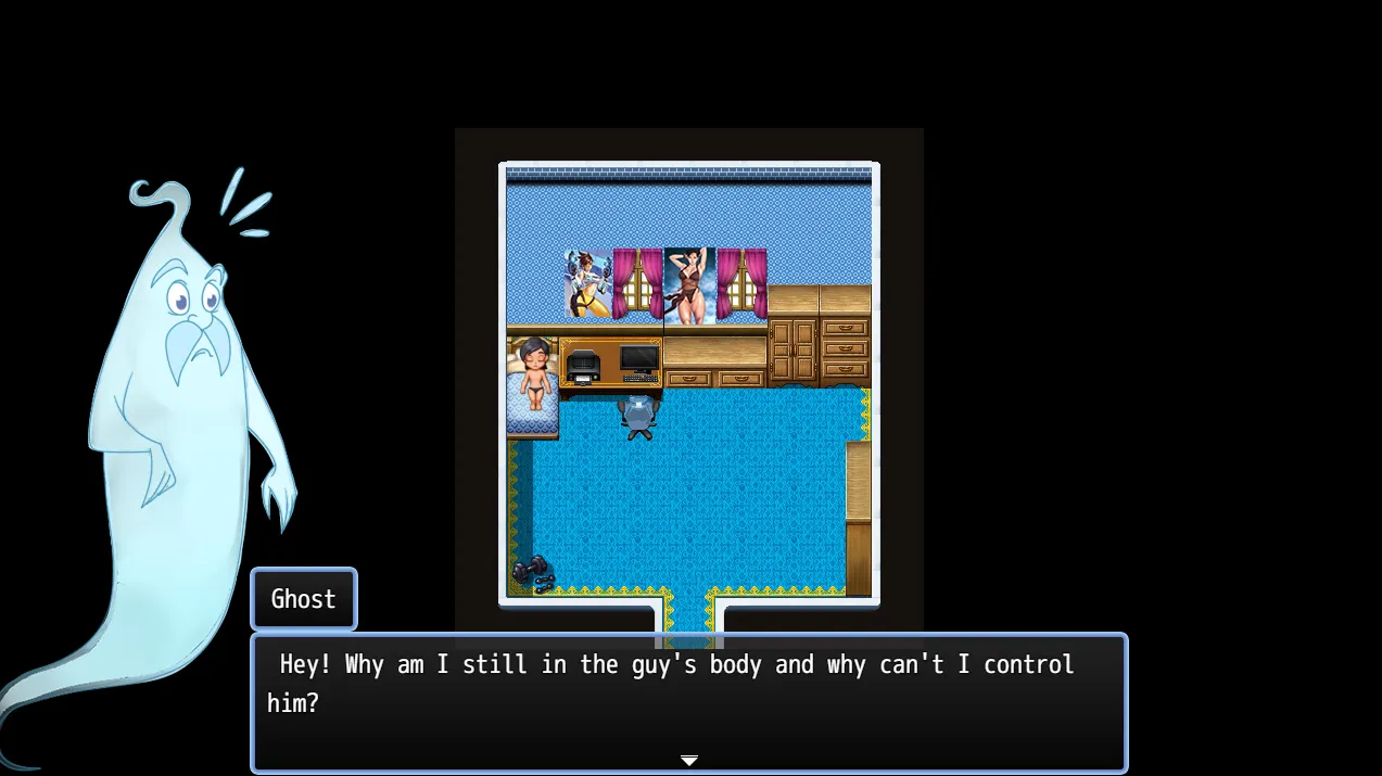 The Haunter House gameplay screenshot 12 (Ren'Py adult game) by Atomic Samovar – free download
