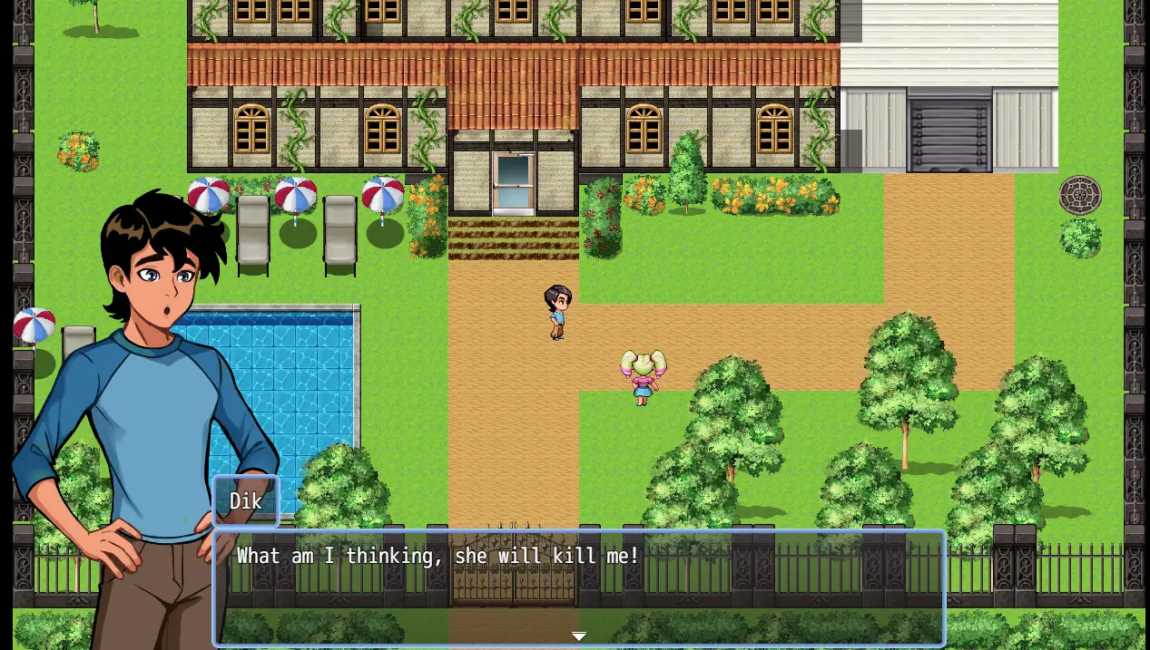 The Haunter House gameplay screenshot 11 (Ren'Py adult game) by Atomic Samovar – free download