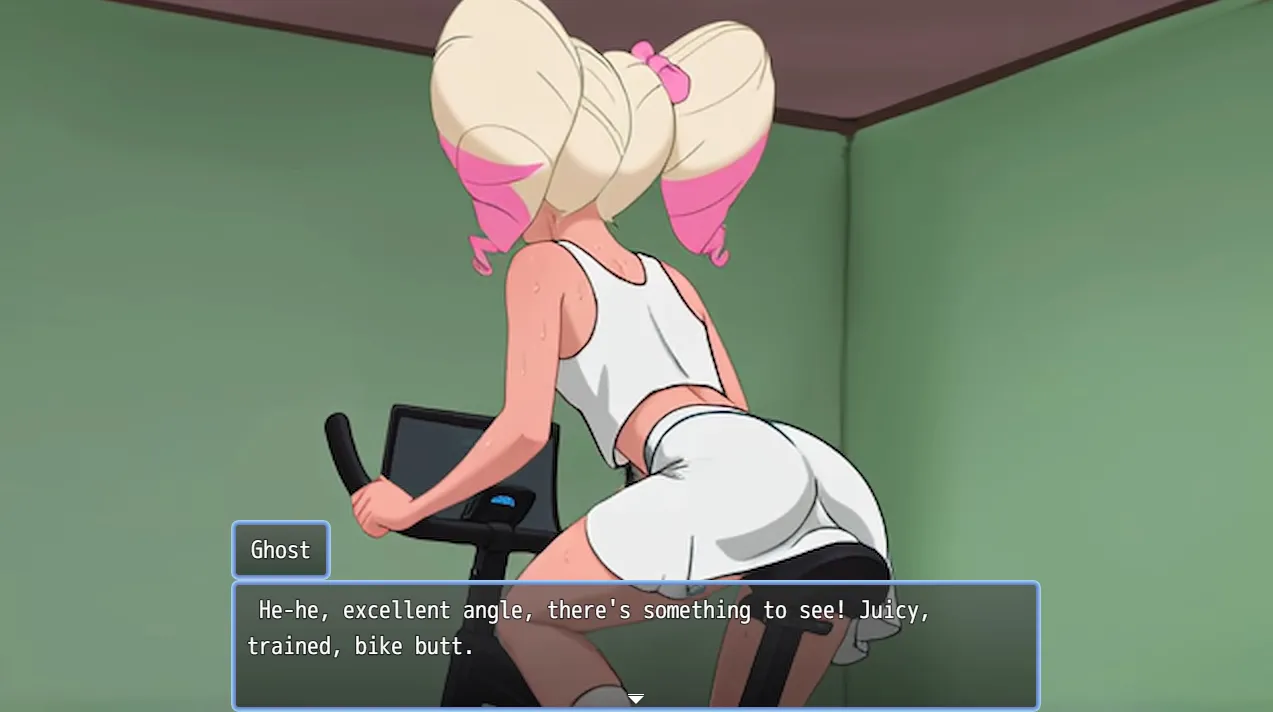 The Haunter House gameplay screenshot 5 (Ren'Py adult game) by Atomic Samovar – free download