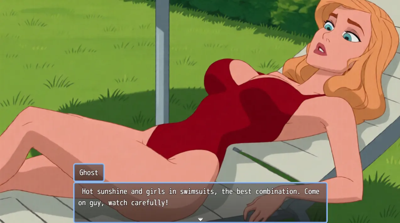 The Haunter House gameplay screenshot 6 (Ren'Py adult game) by Atomic Samovar – free download