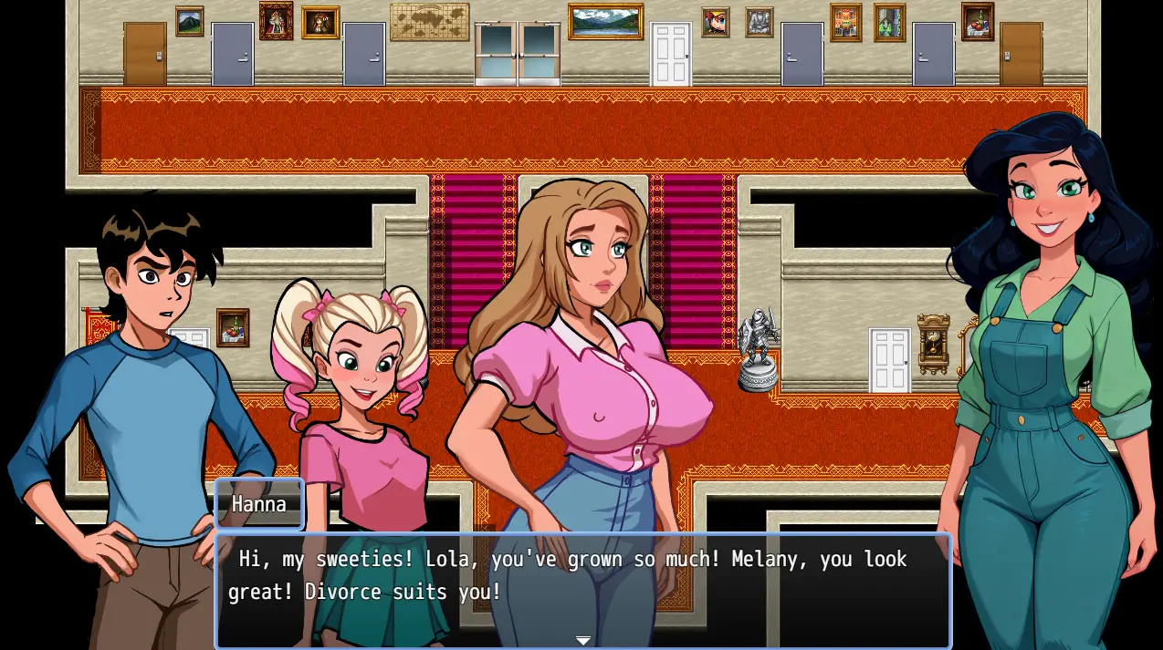 The Haunter House gameplay screenshot 9 (Ren'Py adult game) by Atomic Samovar – free download