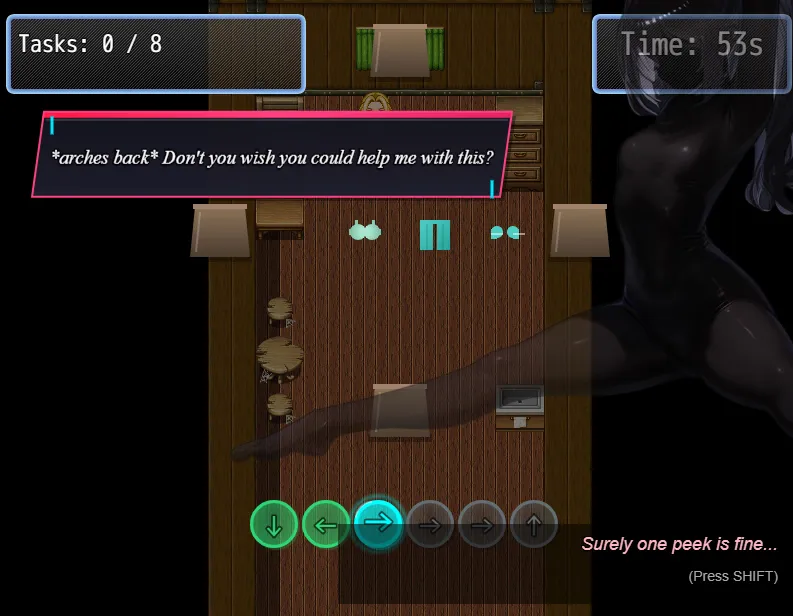 LUSE: Lust University Succubus Edition gameplay screenshot 5 (Ren'Py adult game) by TemptationInteractive – free download