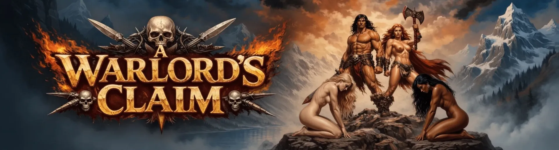 A Warlord’s Claim cover 0.05 – HTML adult game by DaveBarbarian free download
