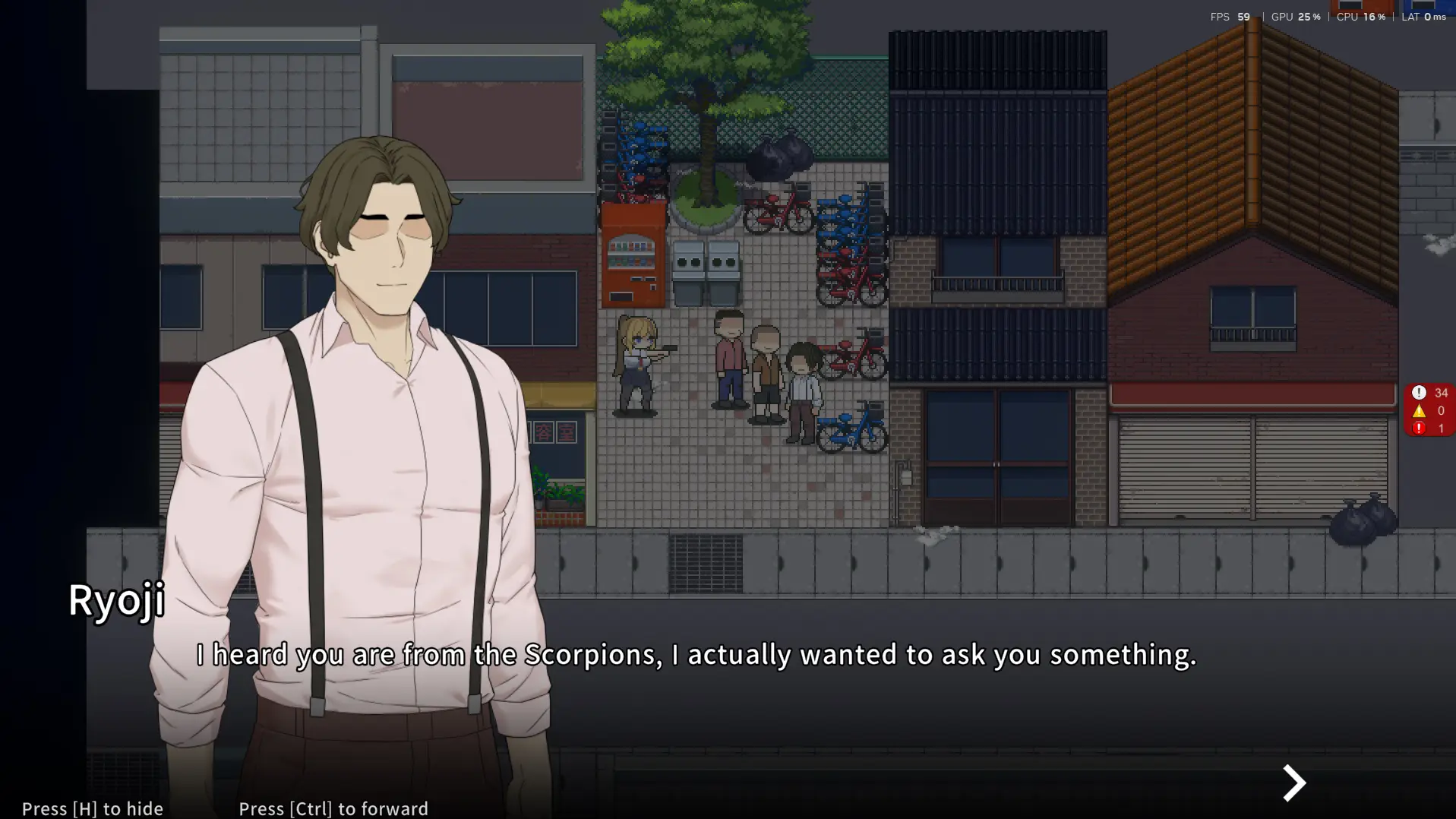Hidden Badge gameplay screenshot 8 (Ren'Py adult game) by Night-Day-Night-Nine – free download