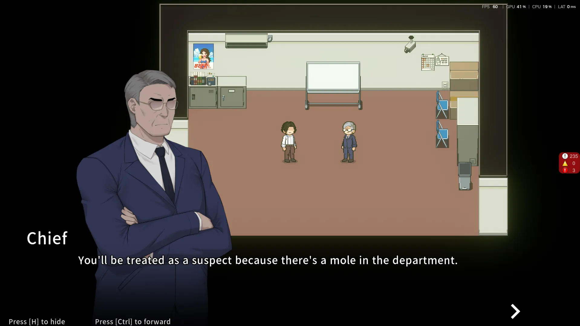 Hidden Badge gameplay screenshot 7 (Ren'Py adult game) by Night-Day-Night-Nine – free download