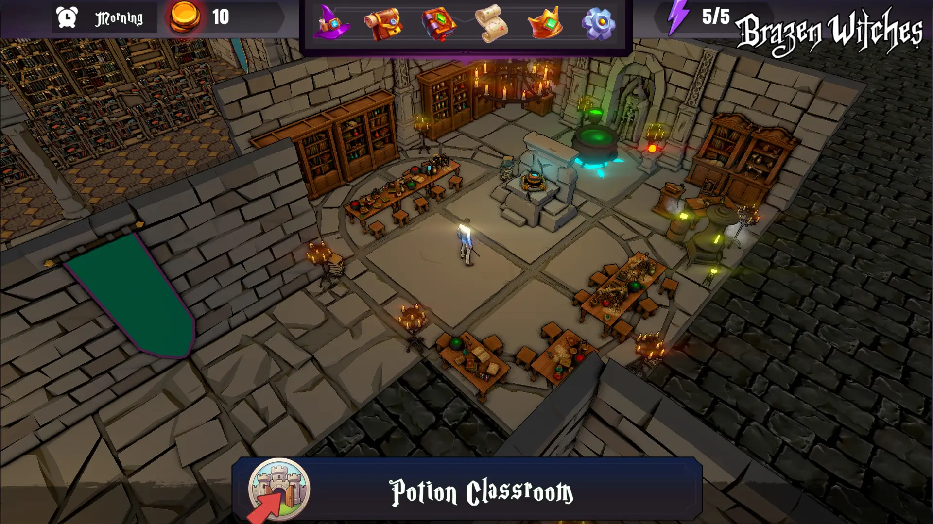Brazen Witches gameplay screenshot 10 (Ren'Py adult game) by Crimson Warlock – free download