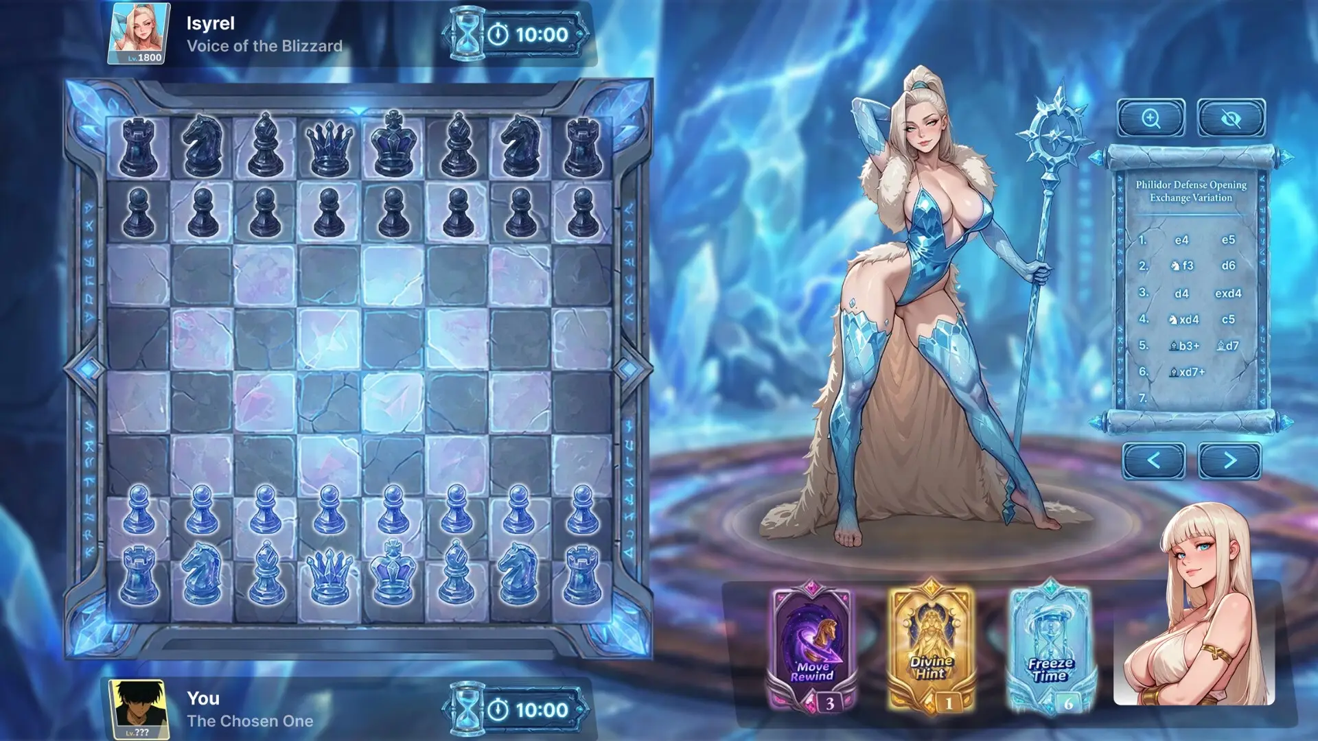 Check-Mate gameplay screenshot 6 (Ren'Py adult game) by Oneiros Games – free download