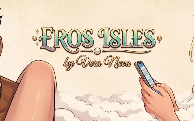 Eros Isles cover episode 5 – Ren'Py adult game by NIGHTGLASS STUDIOS free download
