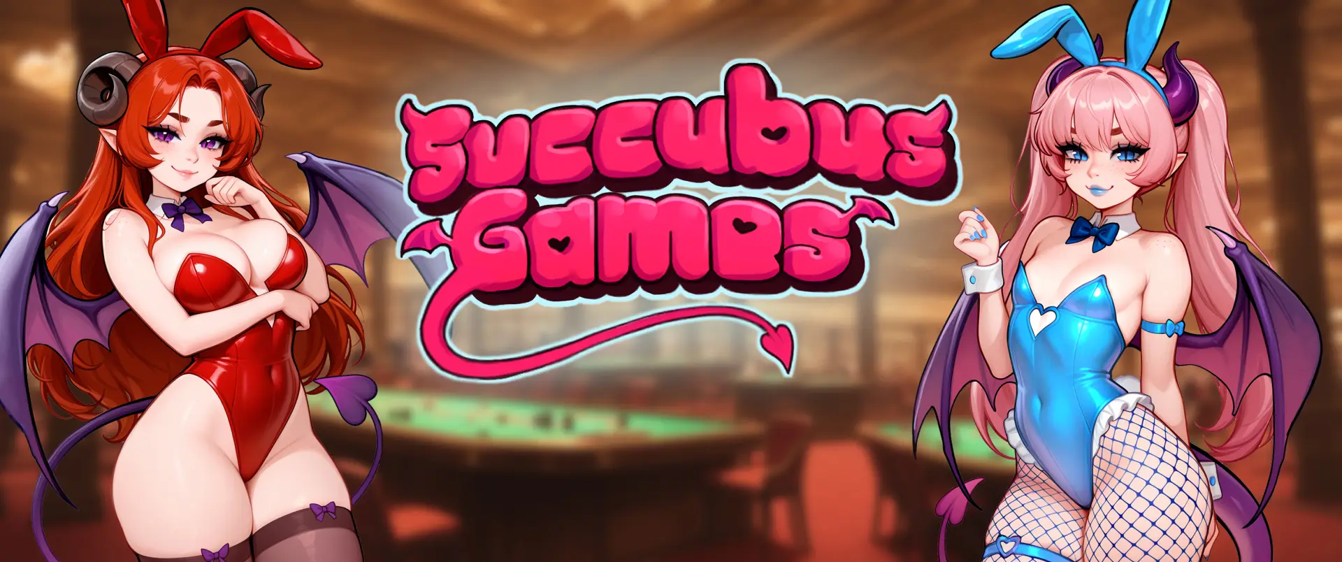 Succubus Games cover 0.4.1 – Ren'Py adult game by Kutushmurf free download