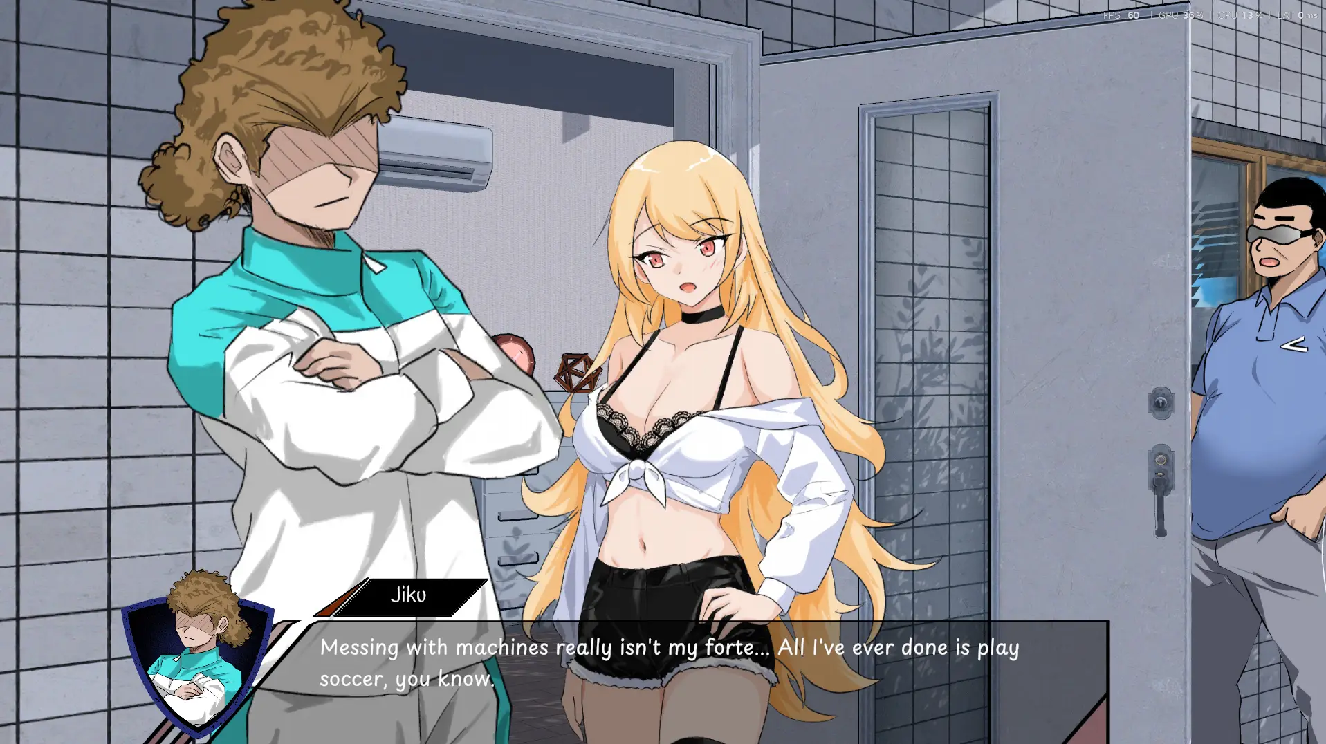 NTR Soccer gameplay screenshot 7 (Ren'Py adult game) by hizure – free download