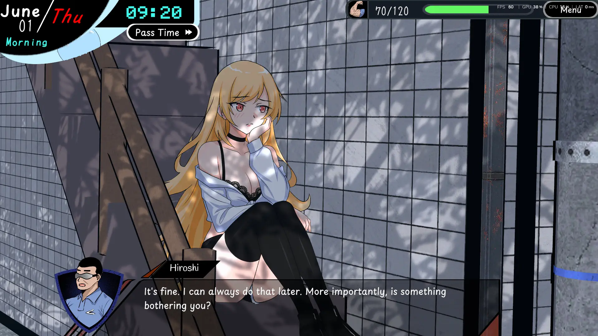 NTR Soccer gameplay screenshot 6 (Ren'Py adult game) by hizure – free download