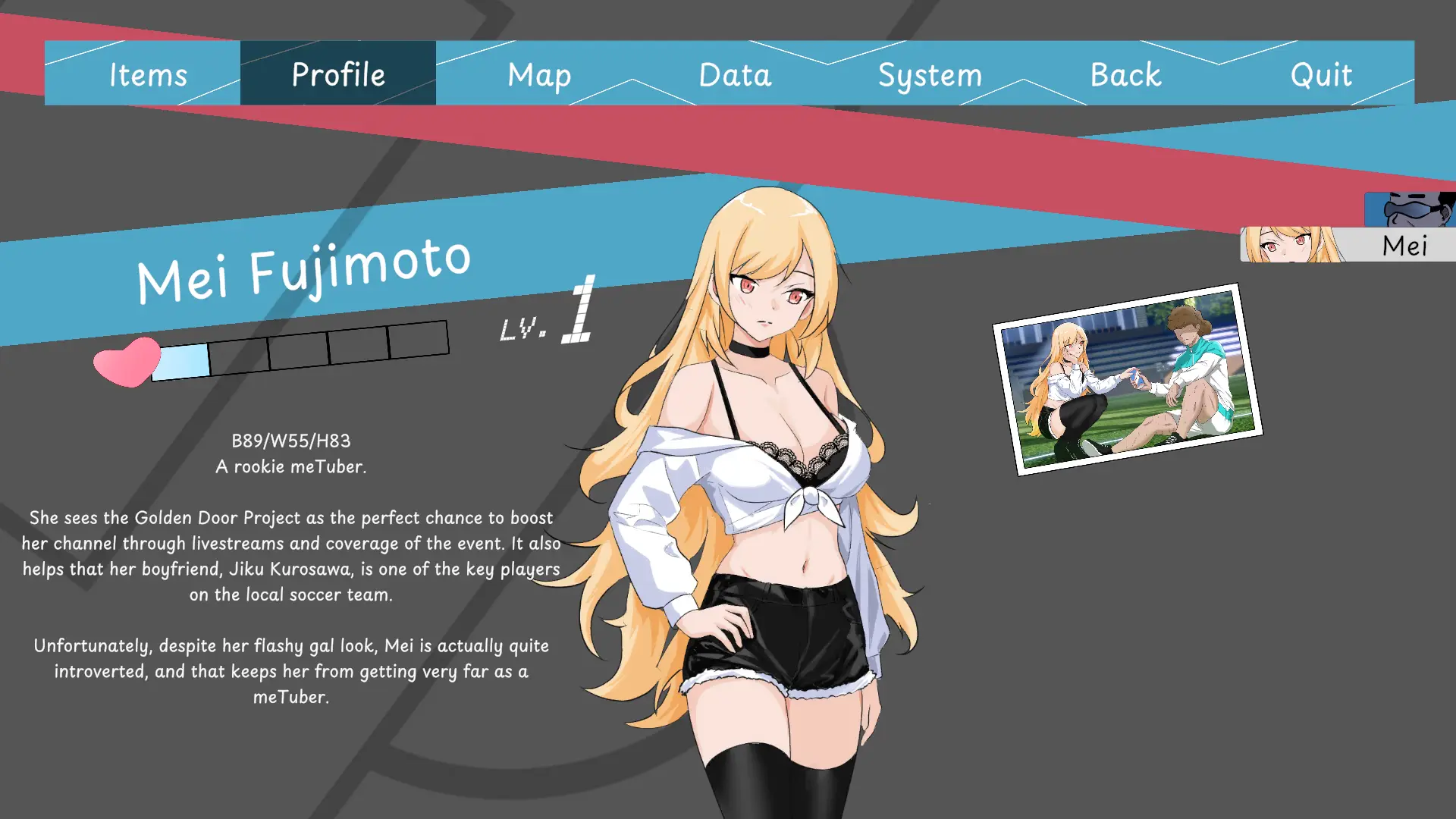 NTR Soccer gameplay screenshot 8 (Ren'Py adult game) by hizure – free download