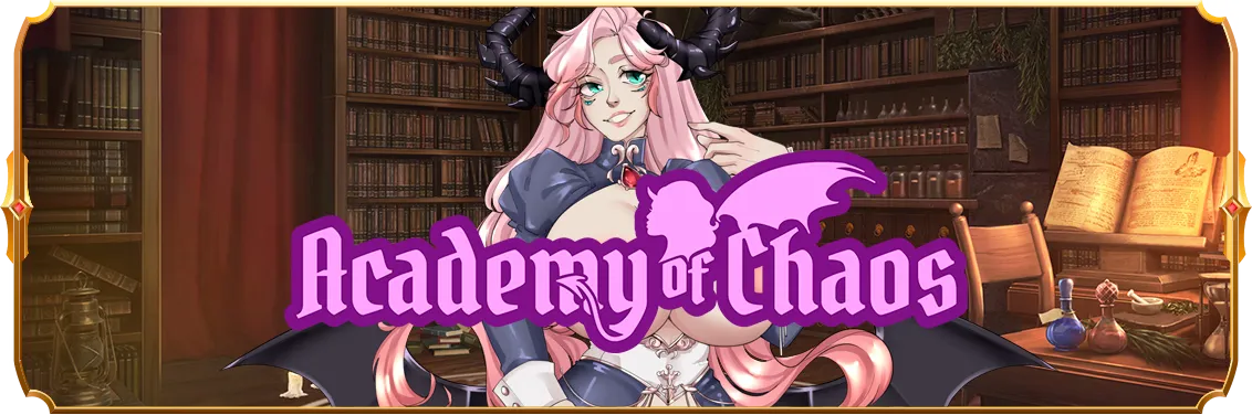 Academy of Chaos cover 0.6 – Ren'Py adult game by DuoDevelopers free download