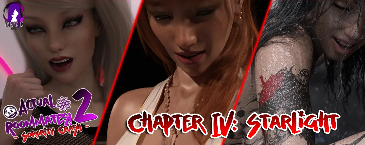 Actual Roommates 2 – Sorority Crash gameplay screenshot 3 (Ren'Py adult game) by HanakoXVN – free download