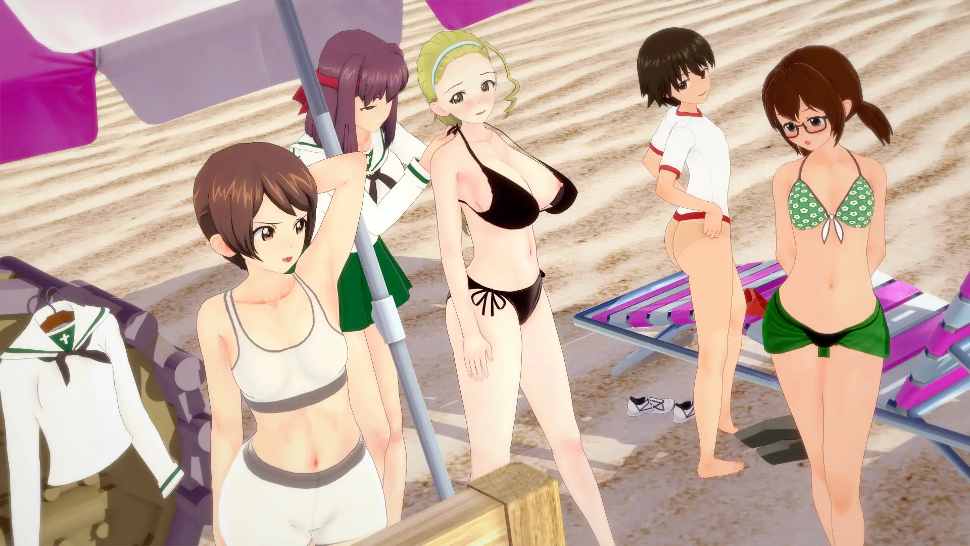 Girls und Panzer der Panzussy die Film gameplay screenshot 11 (Ren'Py adult game) by Upforkilling – free download