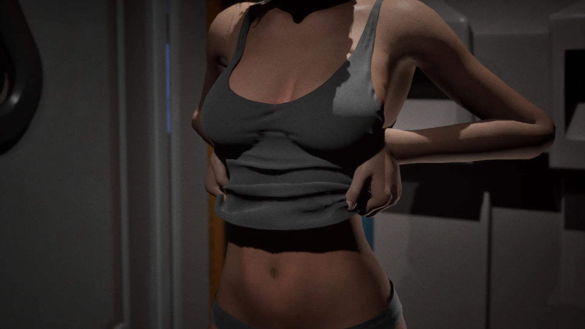 Parasite Echo gameplay screenshot 5 (Ren'Py adult game) by TheAesthetik – free download