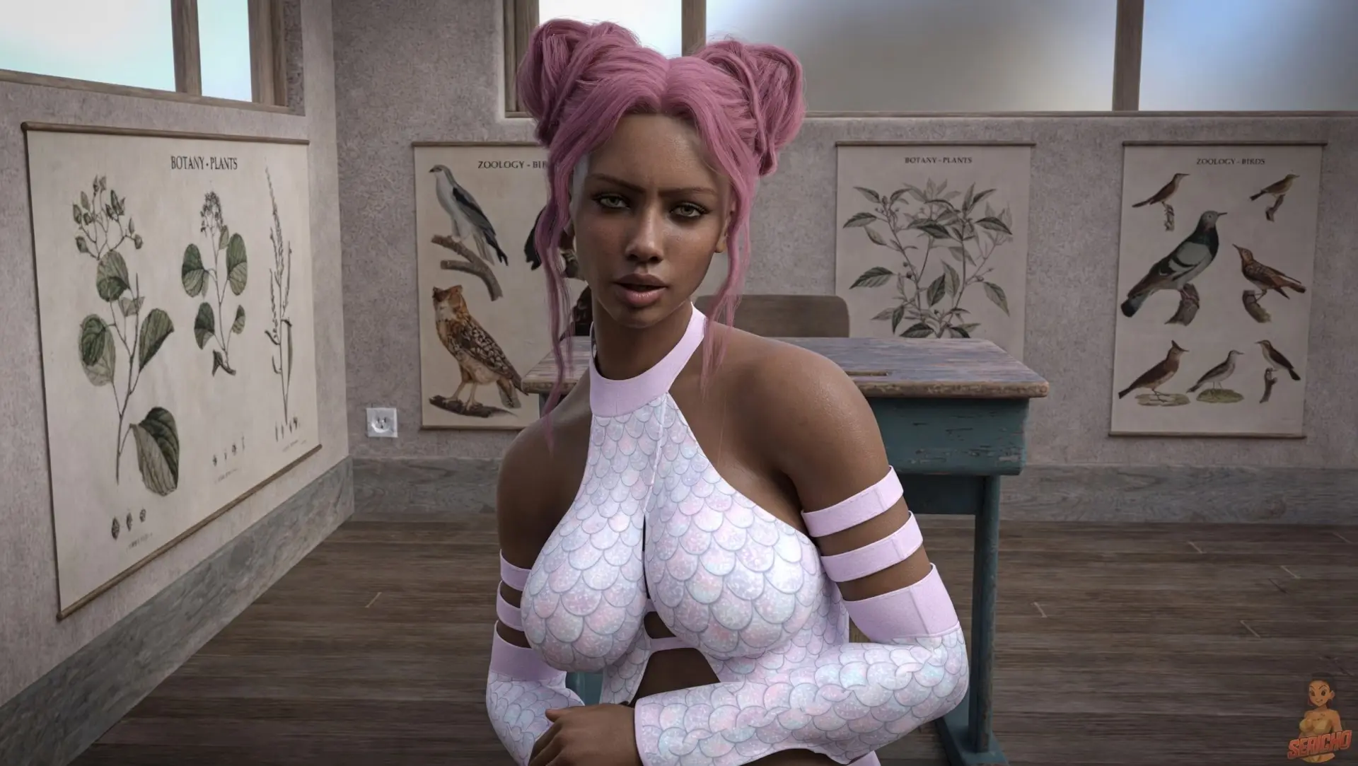 Jane’s Corruption gameplay screenshot 1 (Ren'Py adult game) by Raw Filth Studio – free download