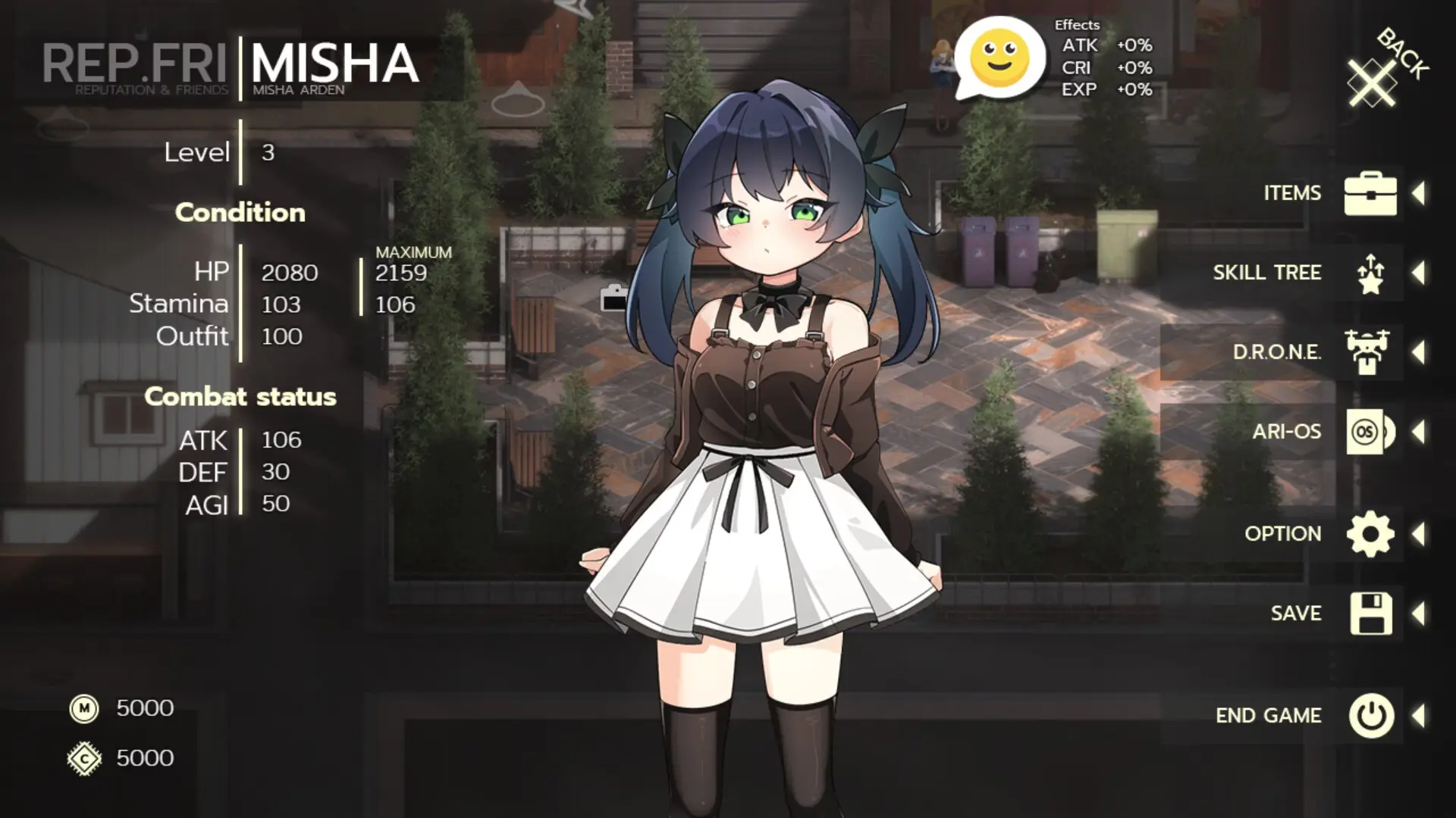 Luna Has Gone gameplay screenshot 6 (Ren'Py adult game) by LUMI_Digitan – free download