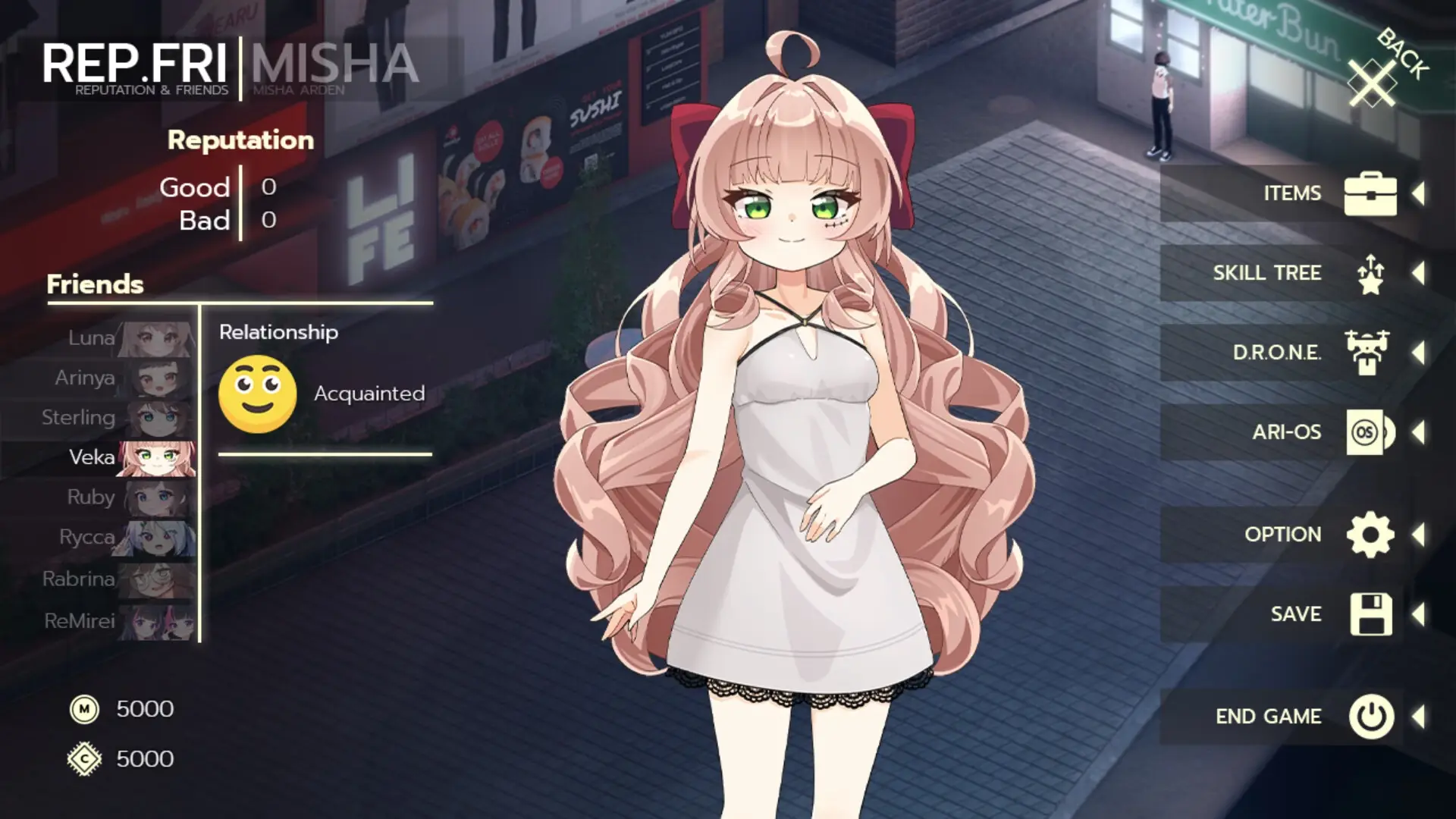 Luna Has Gone gameplay screenshot 8 (Ren'Py adult game) by LUMI_Digitan – free download