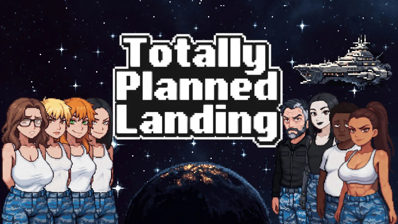 Totally Planned Landing cover 0.2.2 – HTML adult game by Totally free download