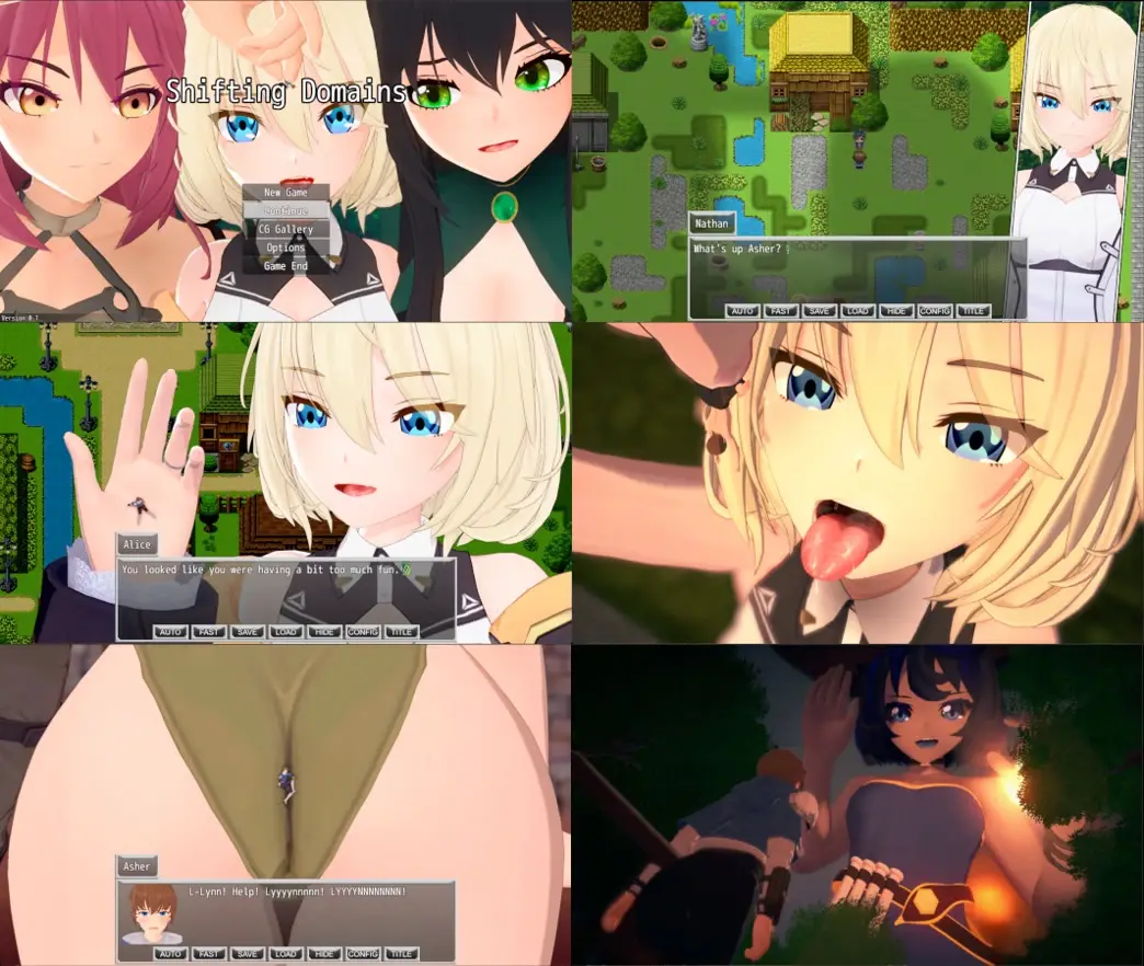 Shifting Domains gameplay screenshot 9 (Ren'Py adult game) by BrynnBrynnG – free download