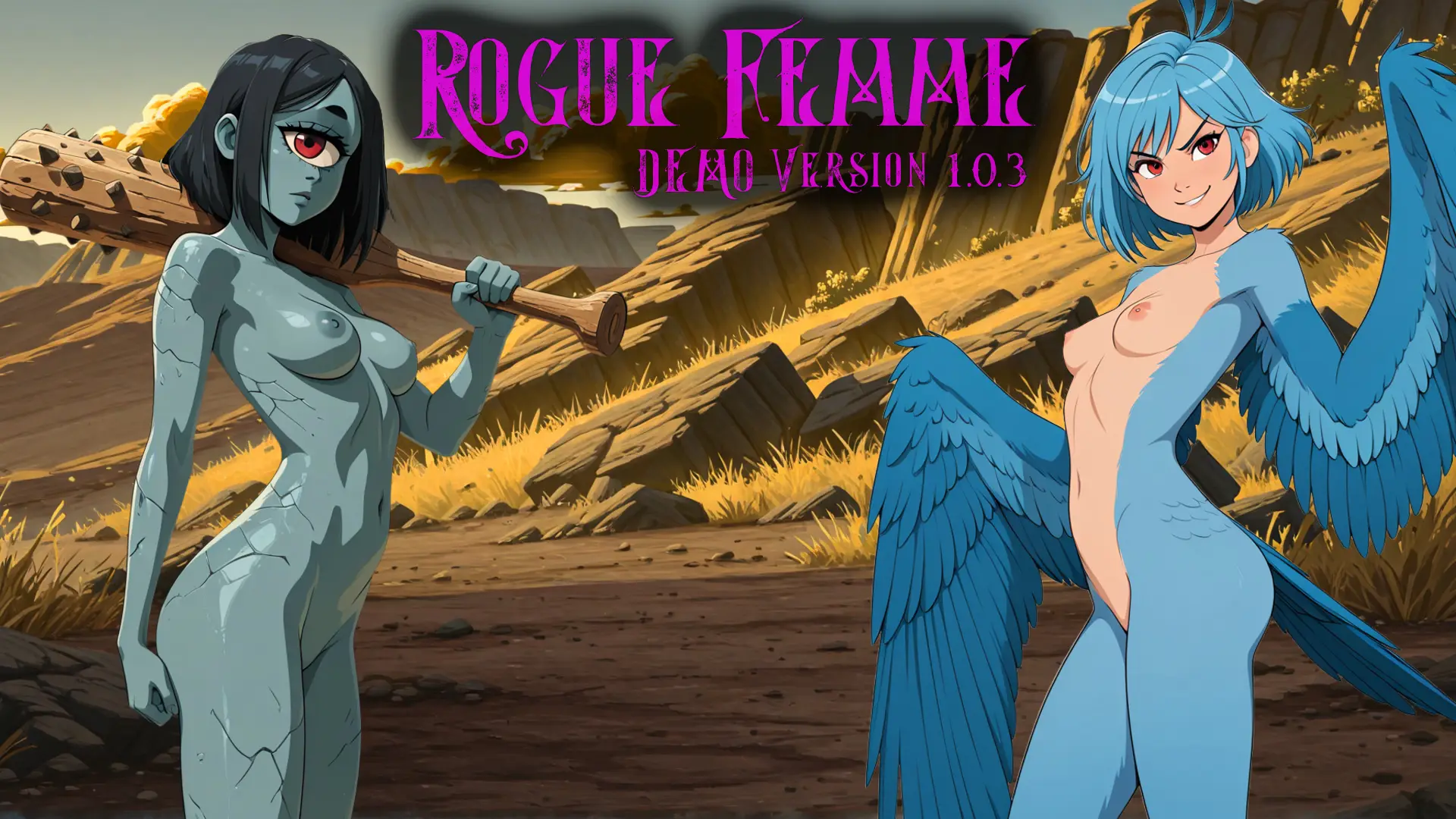 Rogue Femme gameplay screenshot 3 (Ren'Py adult game) by Banana Stroke – free download