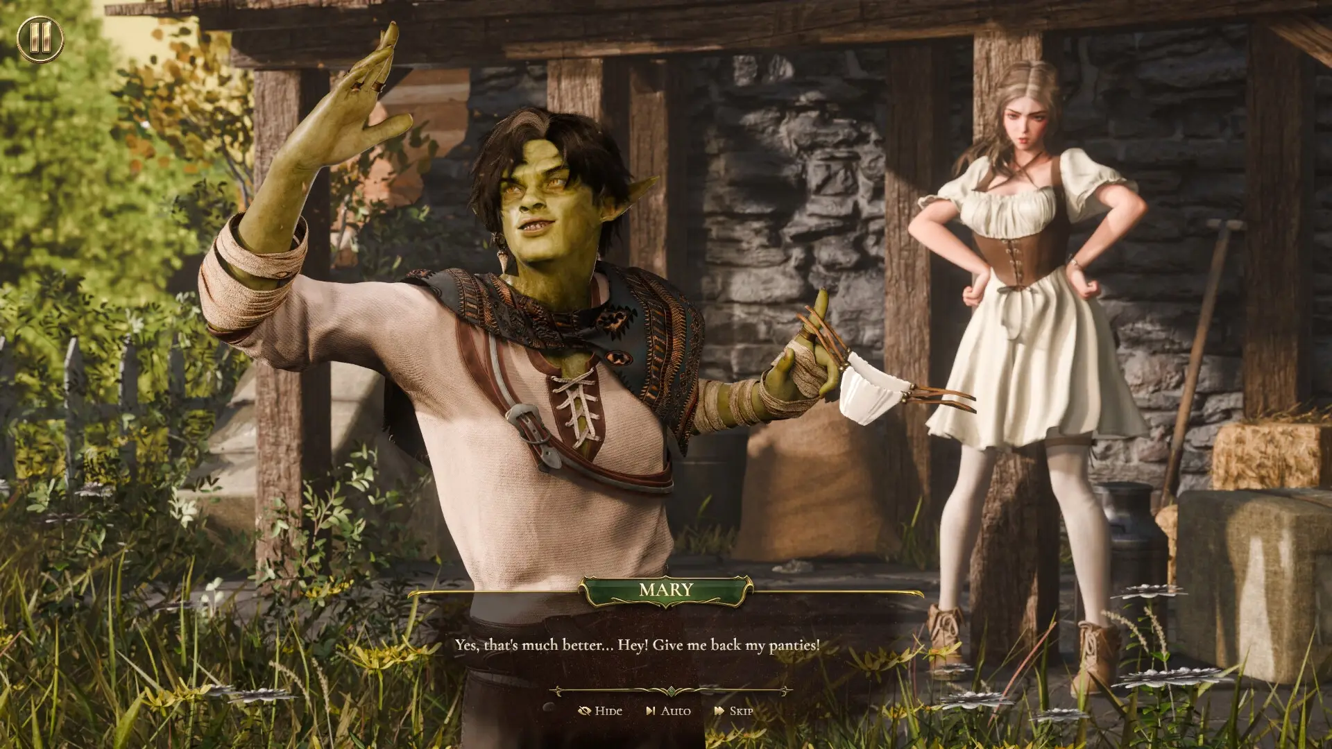 Goblins Stole My Panties gameplay screenshot 4 (Ren'Py adult game) by Lewd Star – free download
