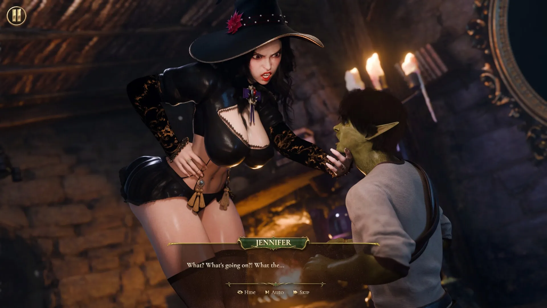 Goblins Stole My Panties gameplay screenshot 15 (Ren'Py adult game) by Lewd Star – free download