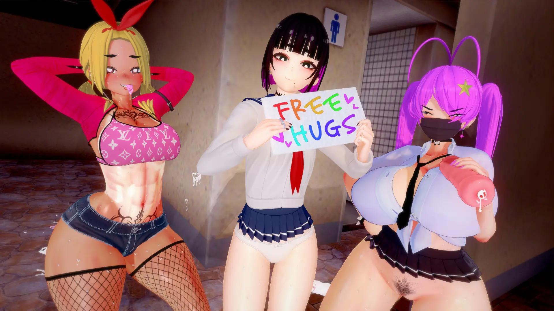 Bunny Hero Works Part-Time gameplay screenshot 1 (Ren'Py adult game) by Bunify Studio – free download