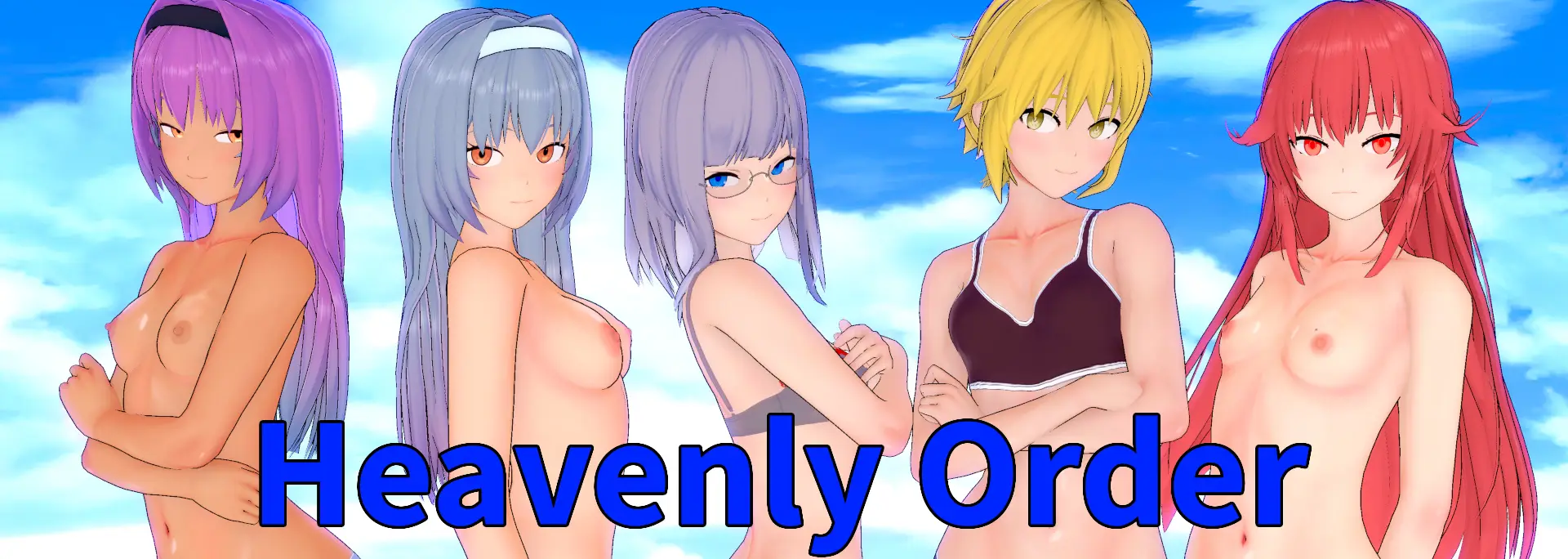 Heavenly Order cover Demo 0.0.4b – Ren'Py adult game by SweetSyrupDev free download