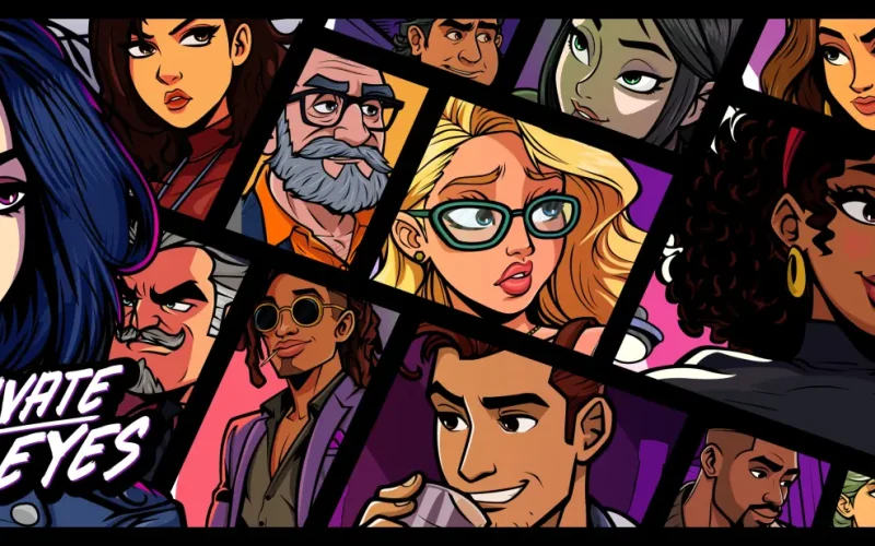 Private Eyes cover 0.3.1 – Ren'Py adult game by Guessing Games free download