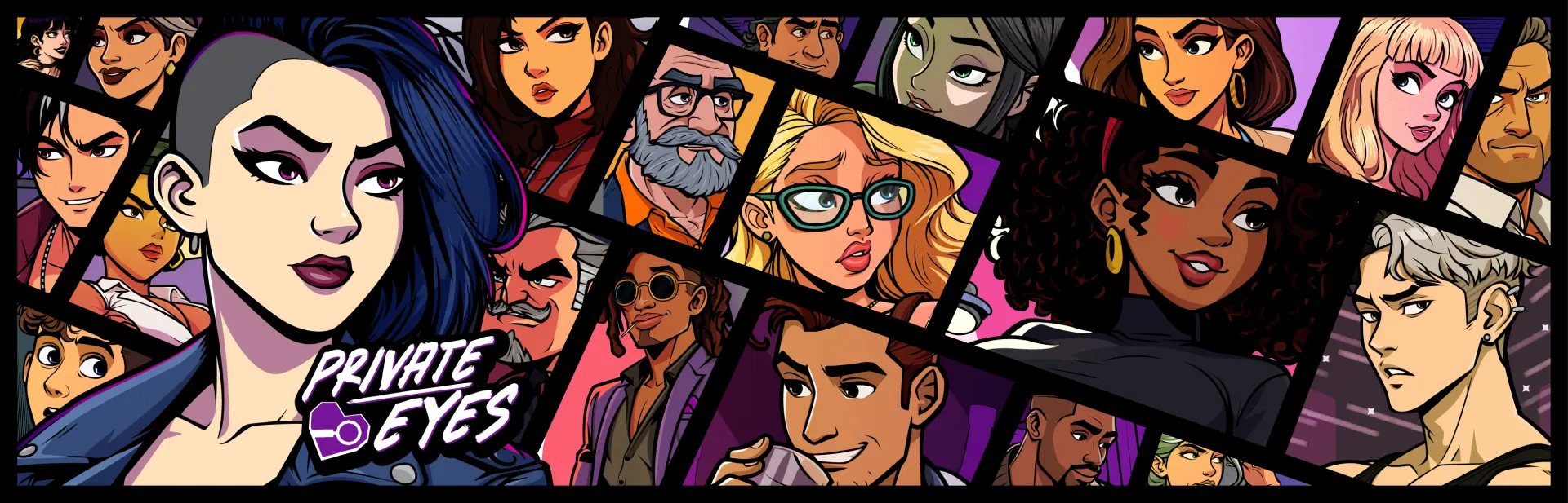 Private Eyes cover 0.3.1 – Ren'Py adult game by Guessing Games free download