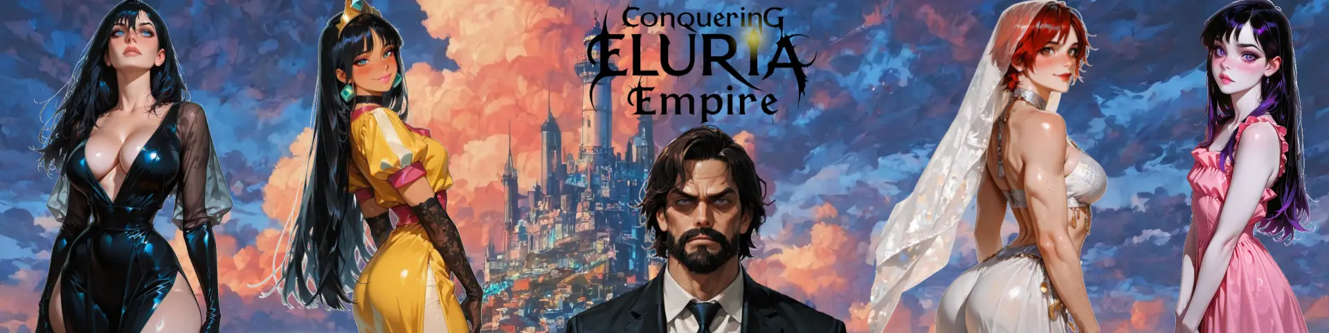 Conquering Eluria Empire cover Act 1 Chapter 3 – Ren'Py adult game by Conquering Eluria Empire free download