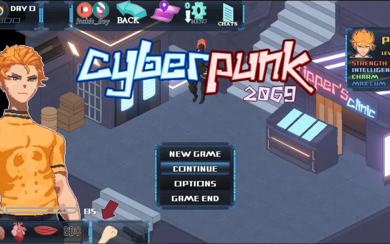 Cyberpunk 2069 cover 0.07 – Ren'Py adult game by Jackie Boy free download