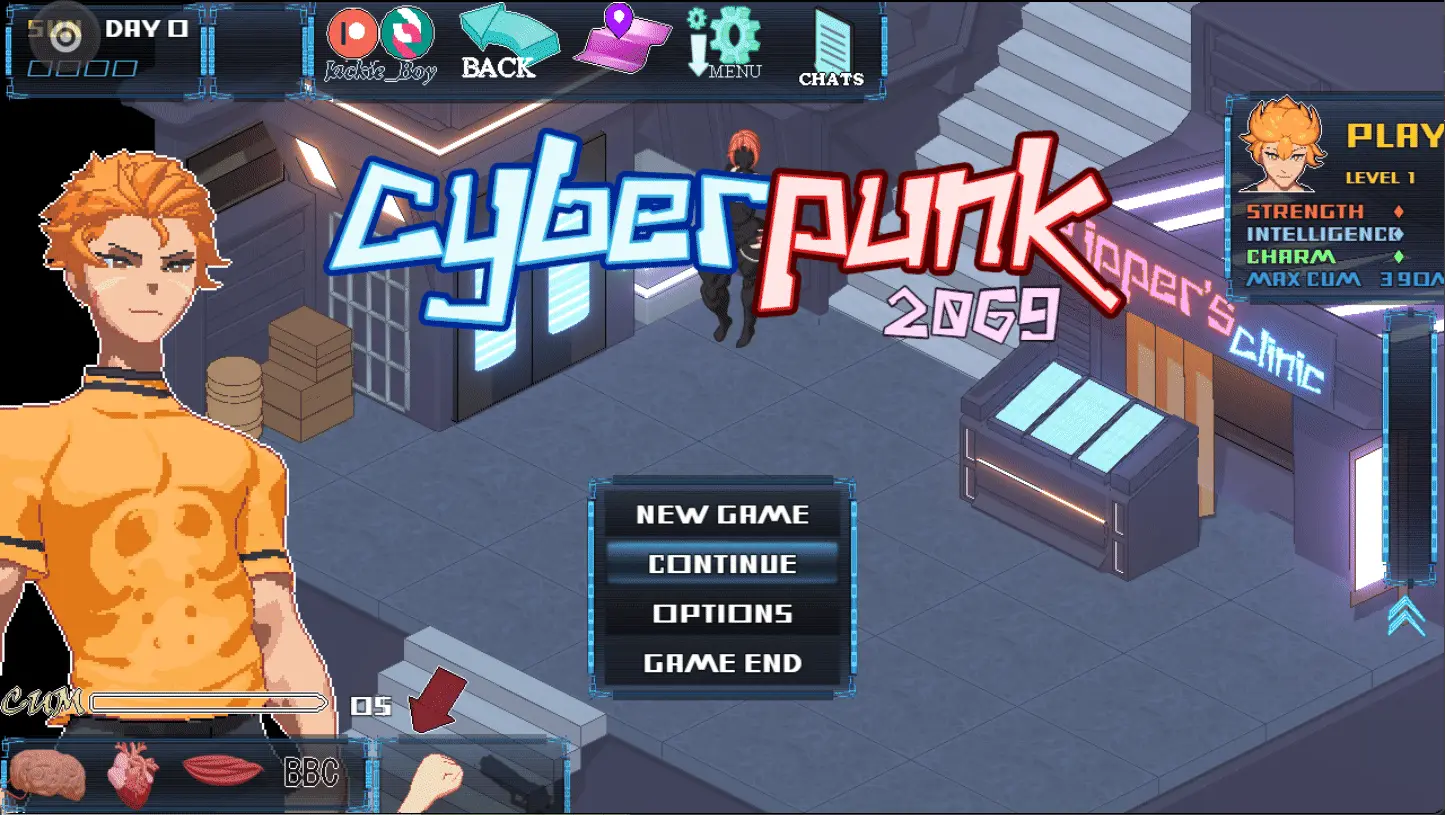 Cyberpunk 2069 cover 0.07 – Ren'Py adult game by Jackie Boy free download