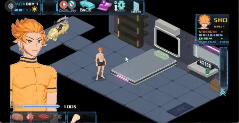 Cyberpunk 2069 gameplay screenshot 5 (Ren'Py adult game) by Jackie Boy – free download