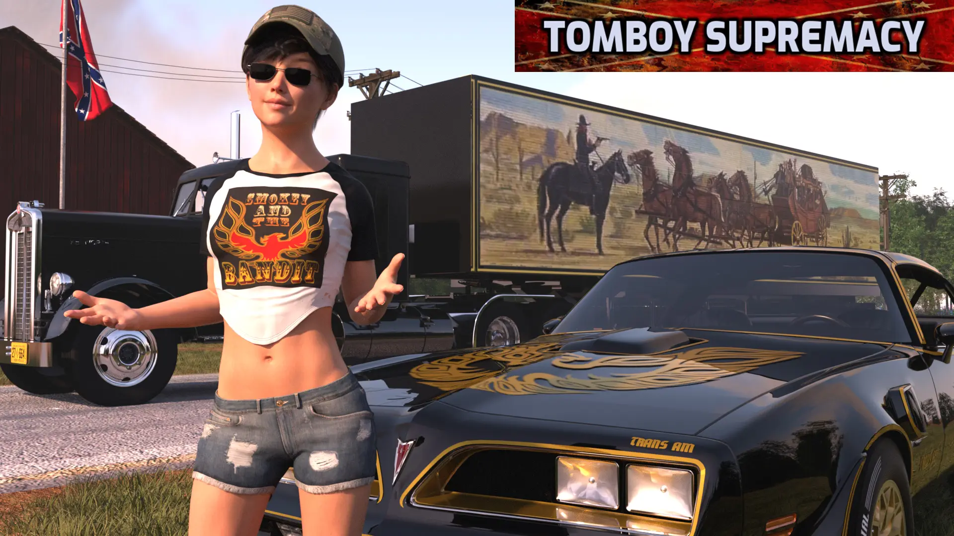 Tomboy Supremacy cover 0.10b Prologue – Ren'Py adult game by Abere Lucifer free download